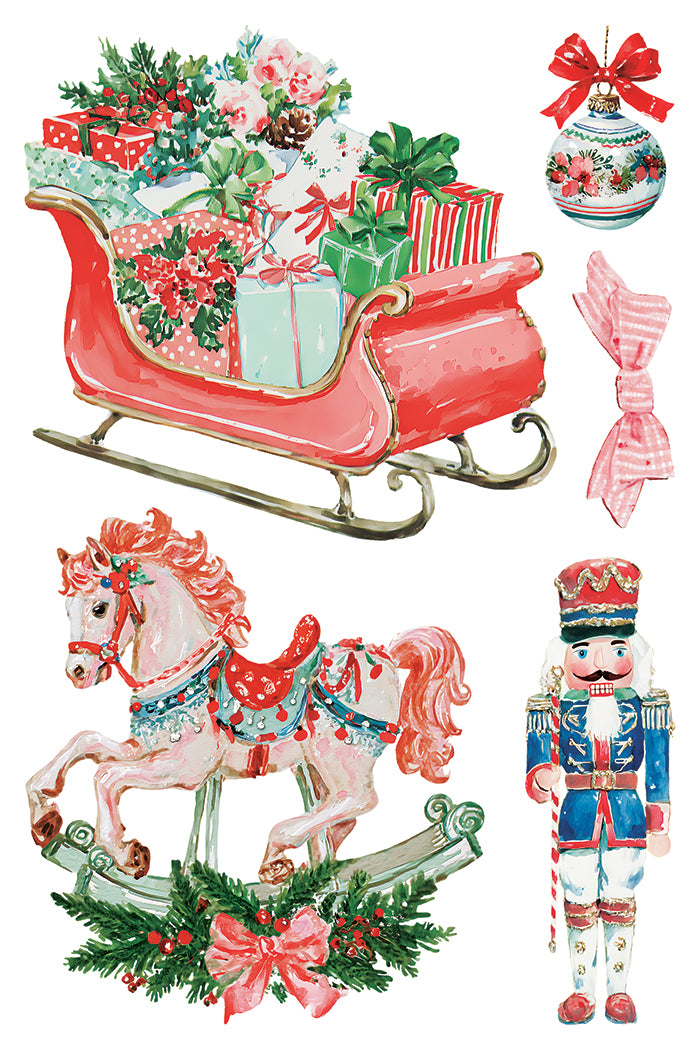 Iron Orchid Designs - Darling Holiday Decor Transfer Pad