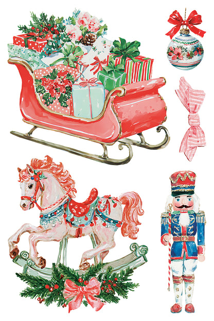 Iron Orchid Designs - Darling Holiday Decor Transfer Pad