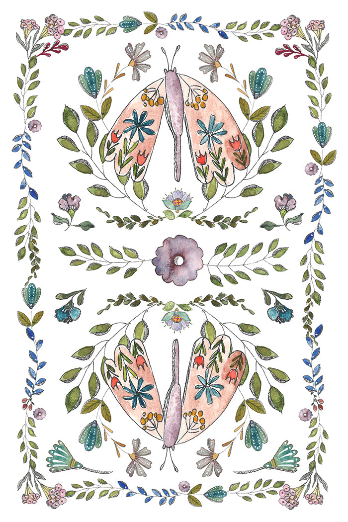 Iron Orchid Designs - Fern Fabels Decor Transfer Pad