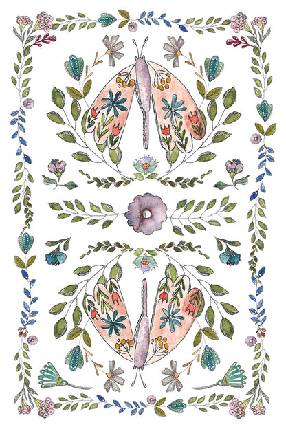 Iron Orchid Designs - Fern Fabels Decor Transfer Pad