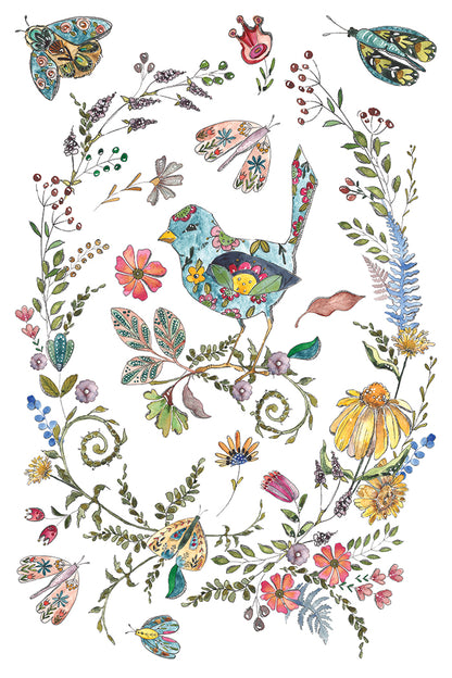 Iron Orchid Designs - Fern Fabels Decor Transfer Pad