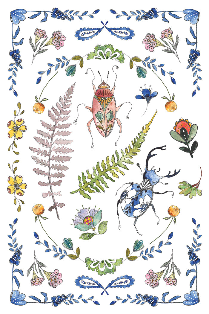 Iron Orchid Designs - Fern Fabels Decor Transfer Pad
