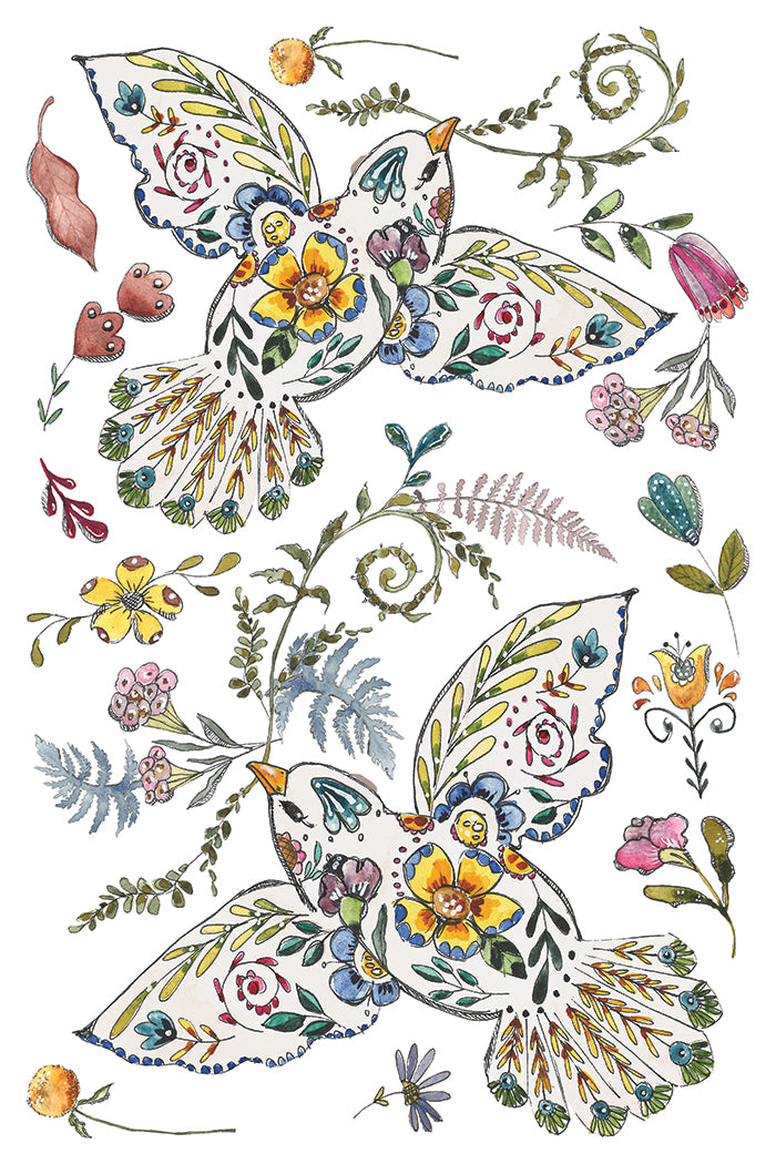 Iron Orchid Designs - Fern Fabels Decor Transfer Pad