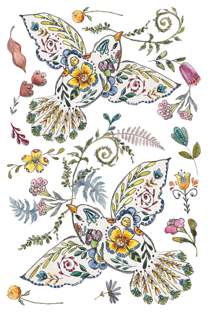 Iron Orchid Designs - Fern Fabels Decor Transfer Pad
