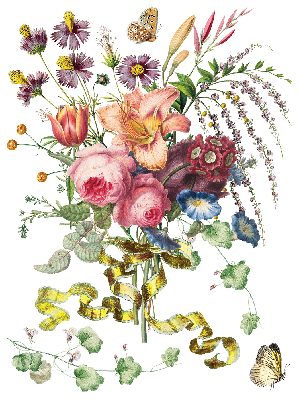 Iron Orchid Designs - Marche des Fleurs Decor Transfer Pad