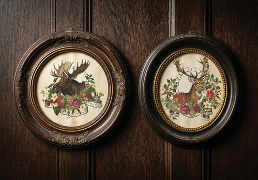 Iron Orchid Designs - Stag Tavern Decor Transfer Pad