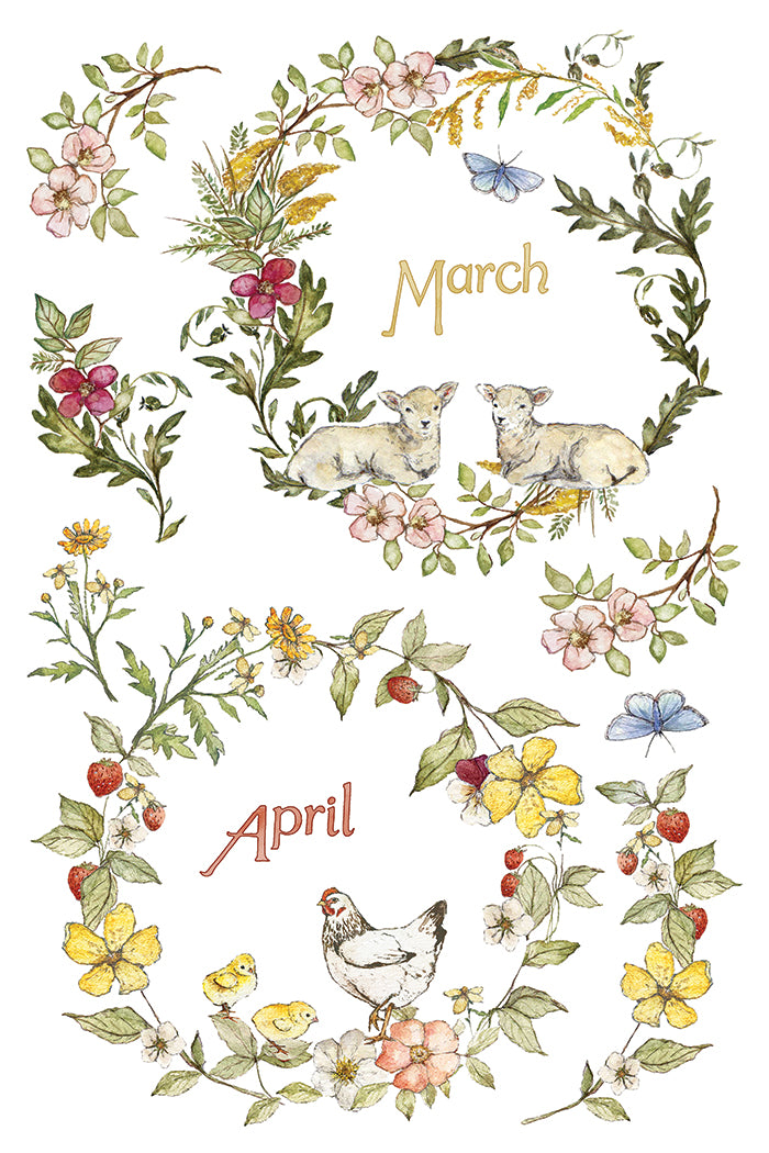 Iron Orchid Designs - The Bramblewood Diaries Decor Transfer Pad