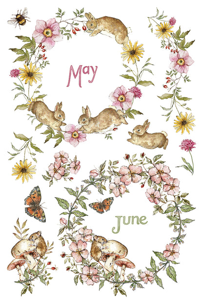 Iron Orchid Designs - The Bramblewood Diaries Decor Transfer Pad