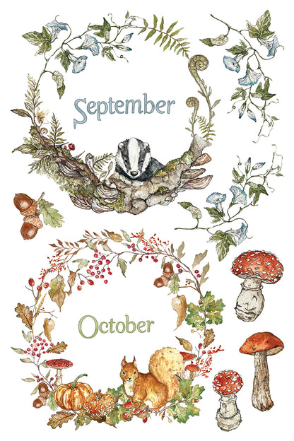 Iron Orchid Designs - The Bramblewood Diaries Decor Transfer Pad
