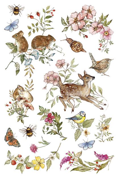 Iron Orchid Designs - The Bramblewood Diaries Decor Transfer Pad