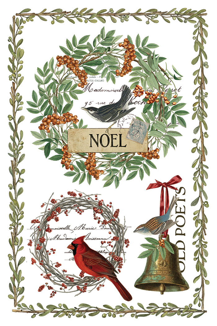 Iron Orchid Designs - Winter's Calling Decor Transfer Pad