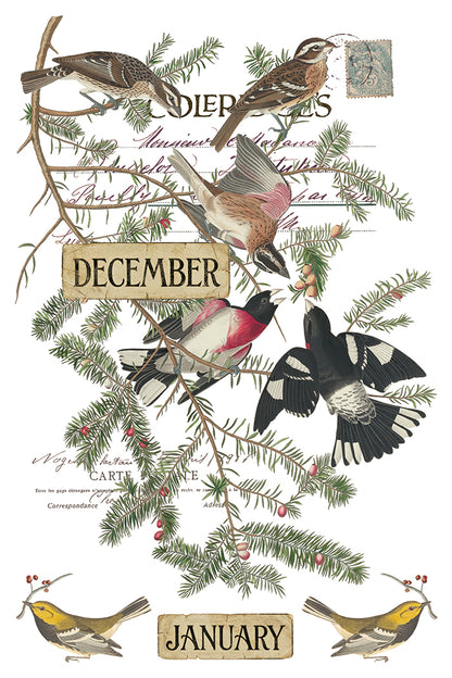 Iron Orchid Designs - Winter's Calling Decor Transfer Pad