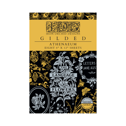 Iron Orchid Designs - Gilded Foil - Athenaeum Transfer Pad