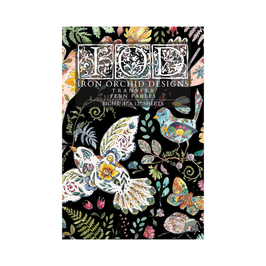 Iron Orchid Designs - Fern Fabels Decor Transfer Pad