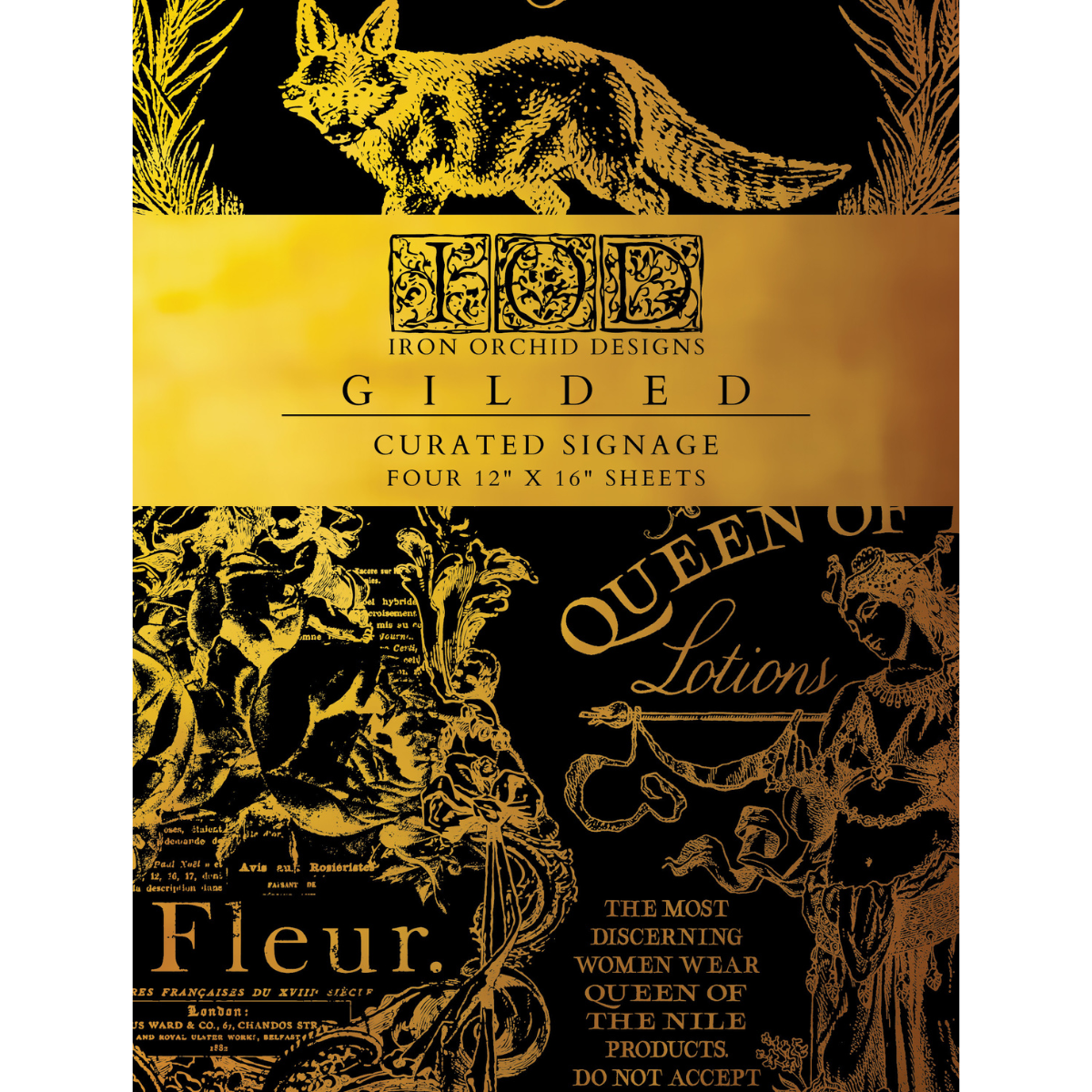 Iron Orchid Designs - Curated Signage Foil Transfer Pad