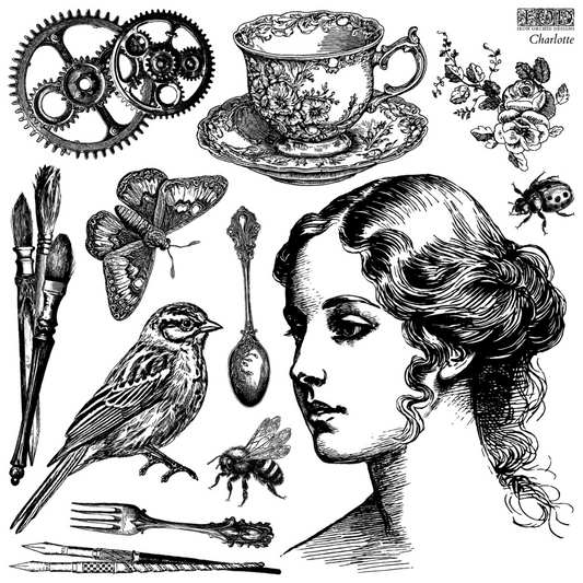 Iron Orchid Designs - Charlotte Decor Stamp