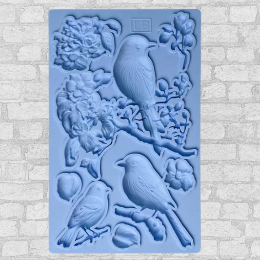 LaBlanche Silicone Mould - Spring Birds