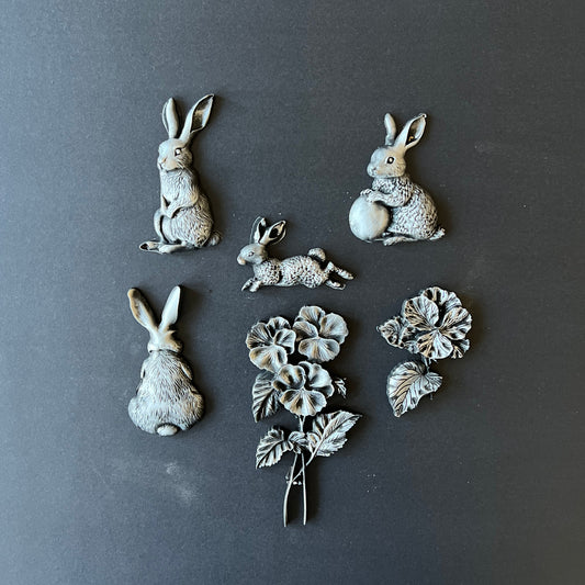 LaBlanche Silicone Mould - Rabbits