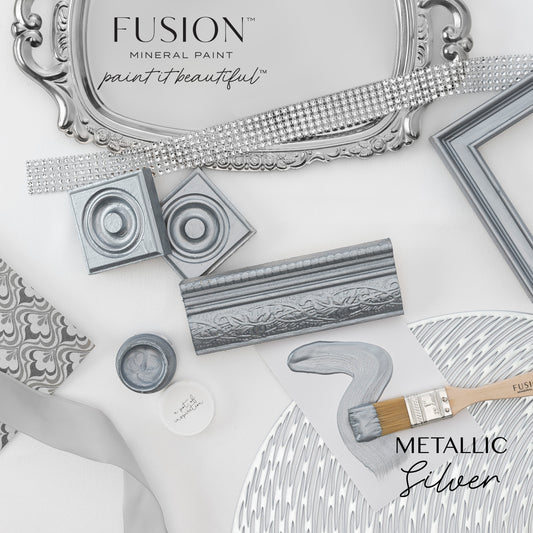 Fusion Mineral Paint - Metallic - Silver