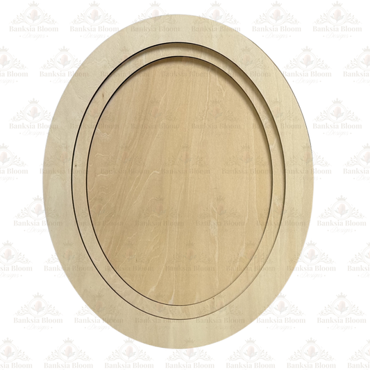Blank - Oval Frame