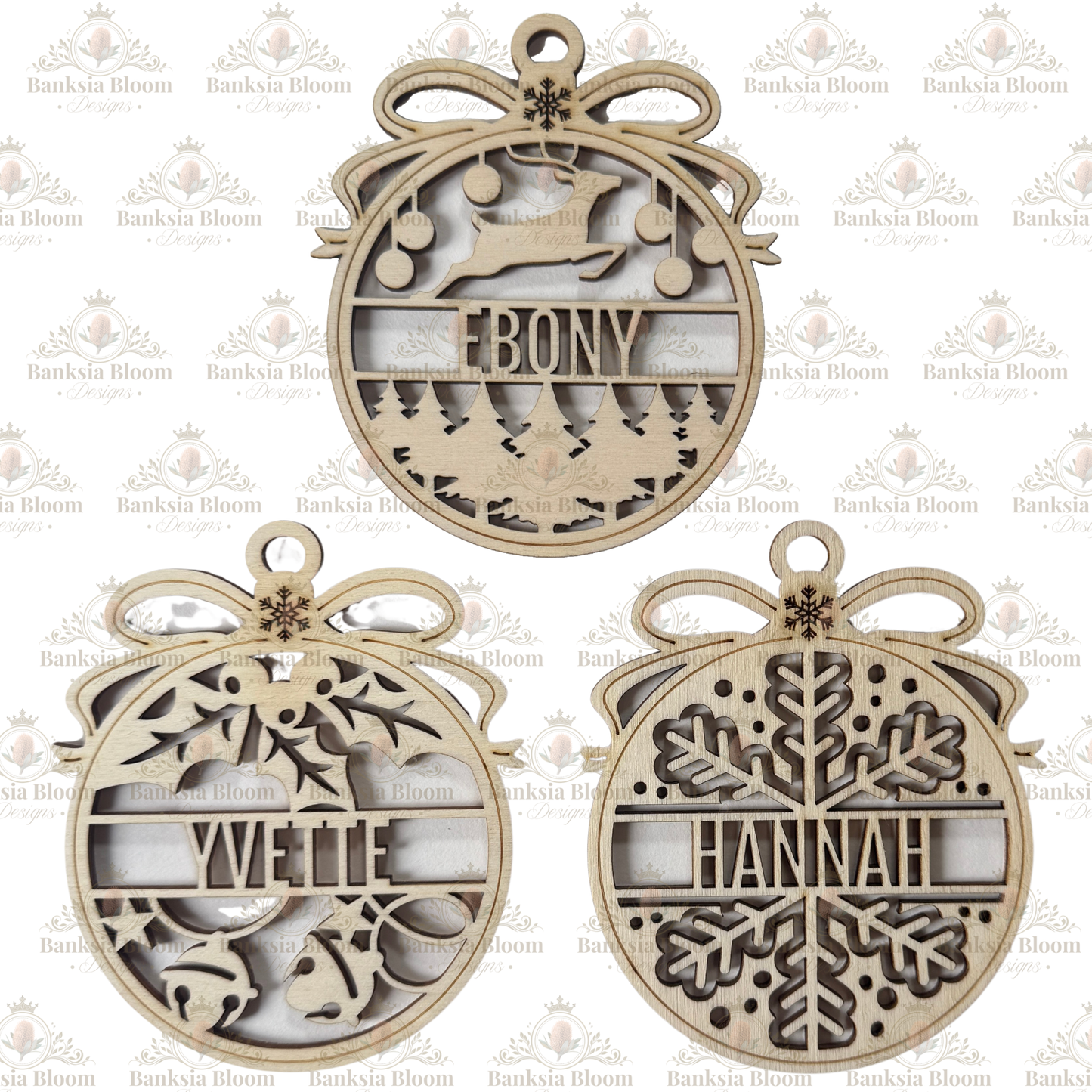 Personalised Christmas Ornaments