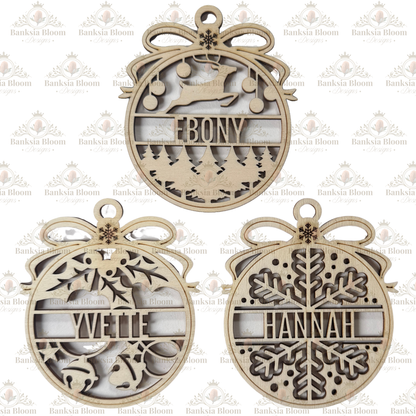 Personalised Christmas Ornaments