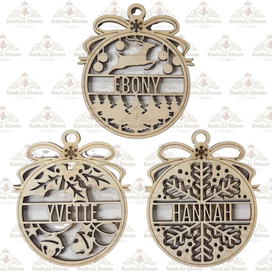 Personalised Christmas Ornaments