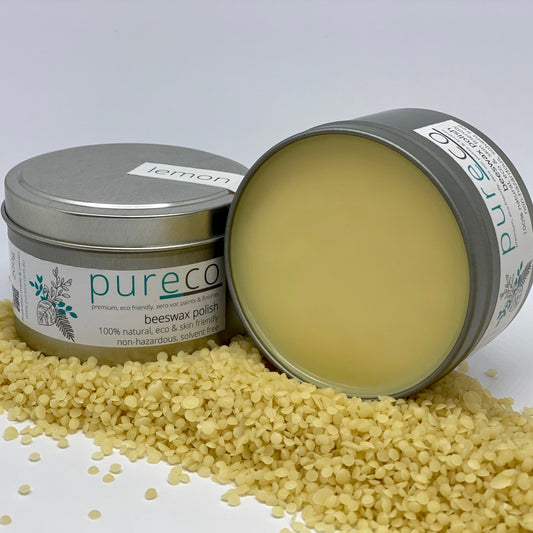 Pureco Beeswax Polish - Clear Scented - 200g