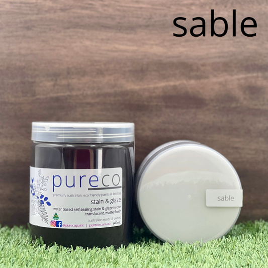 Pureco Stain & Glaze - Sable