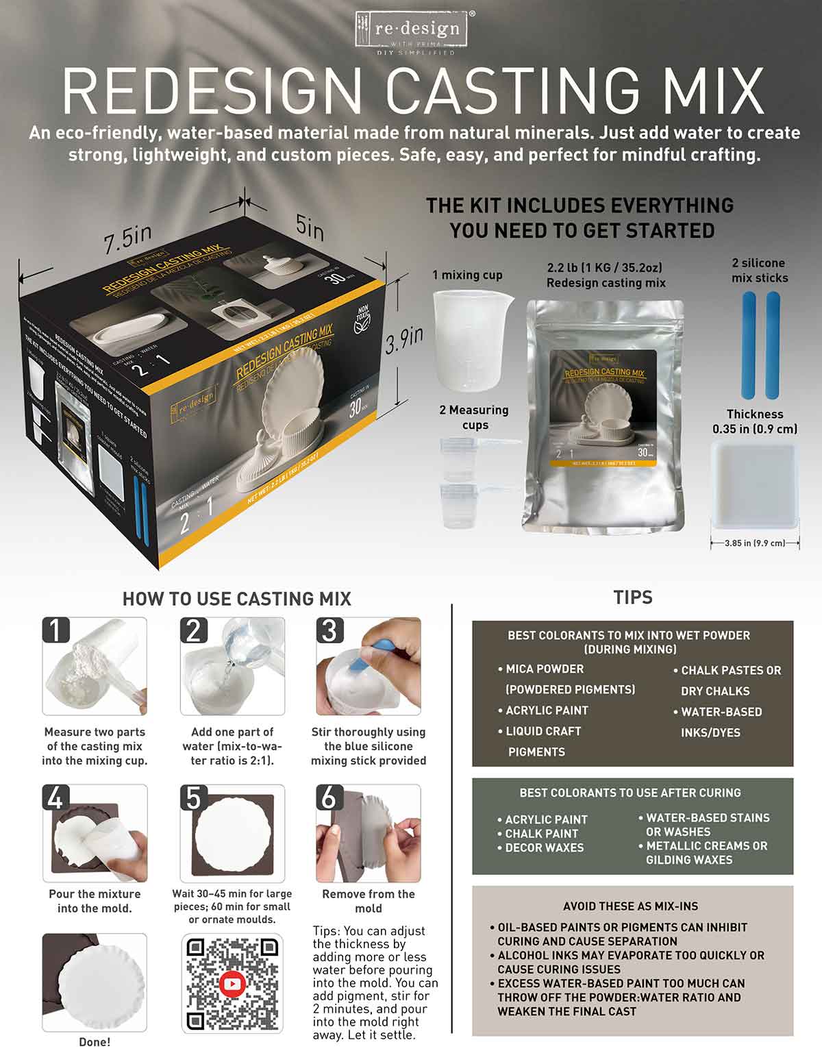 Redesign Casting Mix Kit