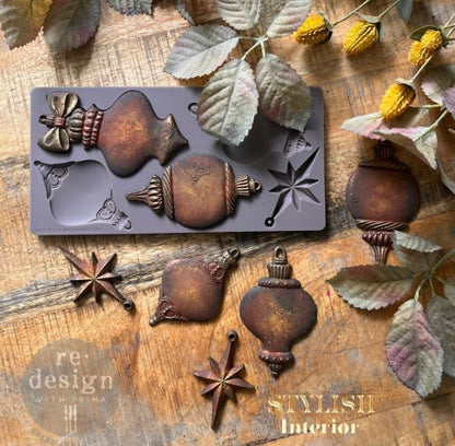 Redesign with Prima - Decor Moulds® - Winter Luxe Blanks
