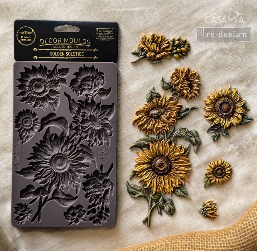 Redesign with Prima - Decor Mould - Golden Solstice
