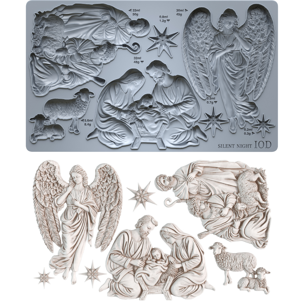 Iron Orchid Designs - Silent Night Decor Mould