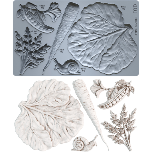 Iron Orchid Designs - Spring Garden Decor Mould
