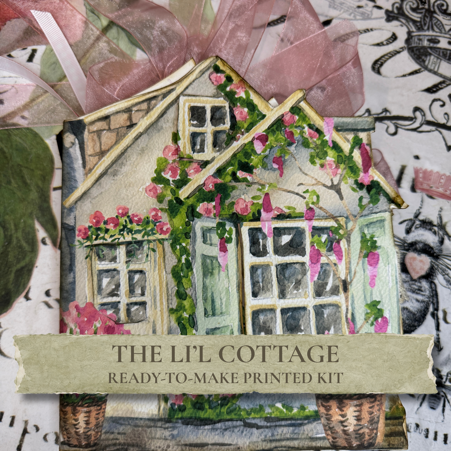 The Lil' Cottage Printed Junk Journal Kit
