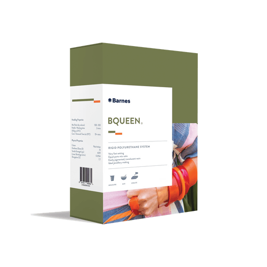 Barnes BQueen Rigid Translucent Resin - 463g