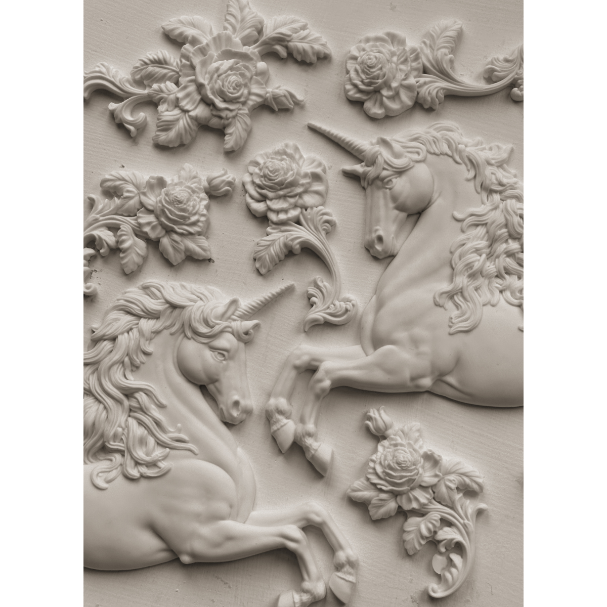 Iron Orchid Designs - Unicorns Decor Mould