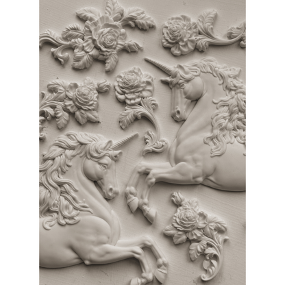 Iron Orchid Designs - Unicorns Decor Mould