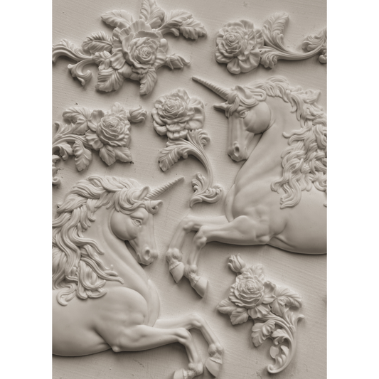 Iron Orchid Designs - Unicorns Decor Mould