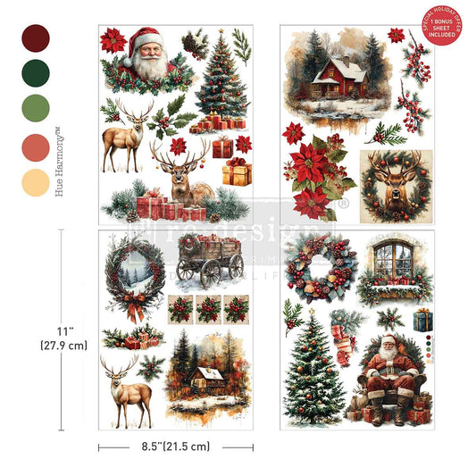 Redesign Decor Transfer - Middy - Yuletide Nostalgia