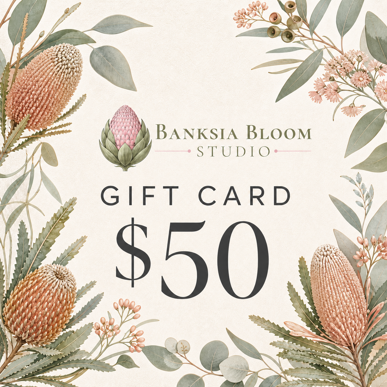 Banksia Bloom Studio Gift Card