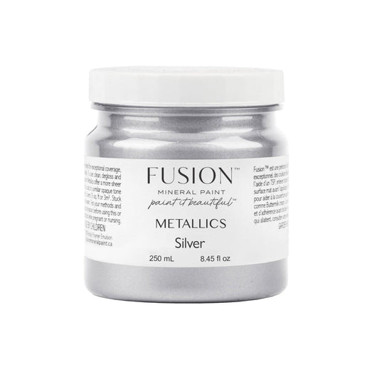 Fusion Metallic Silver - Rustic River Home