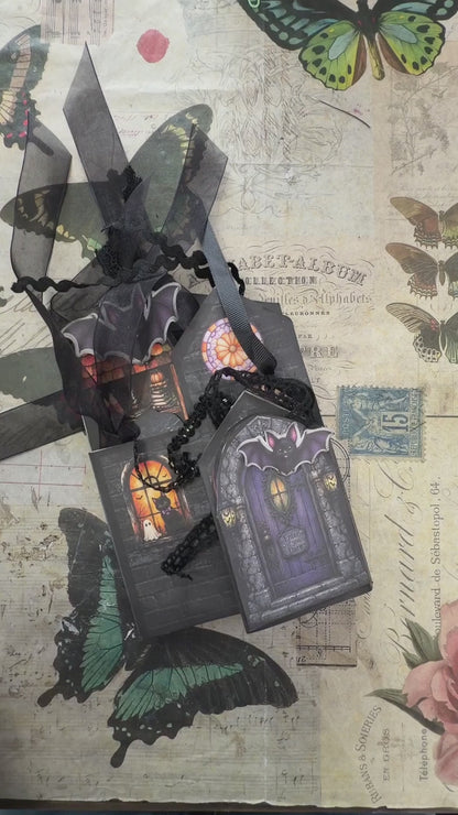 Howl-O-Ween Manor Printed Junk Journal Kit