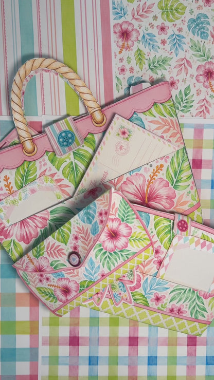 Sandy Toes & Salty Kisses Printed Folio Kit