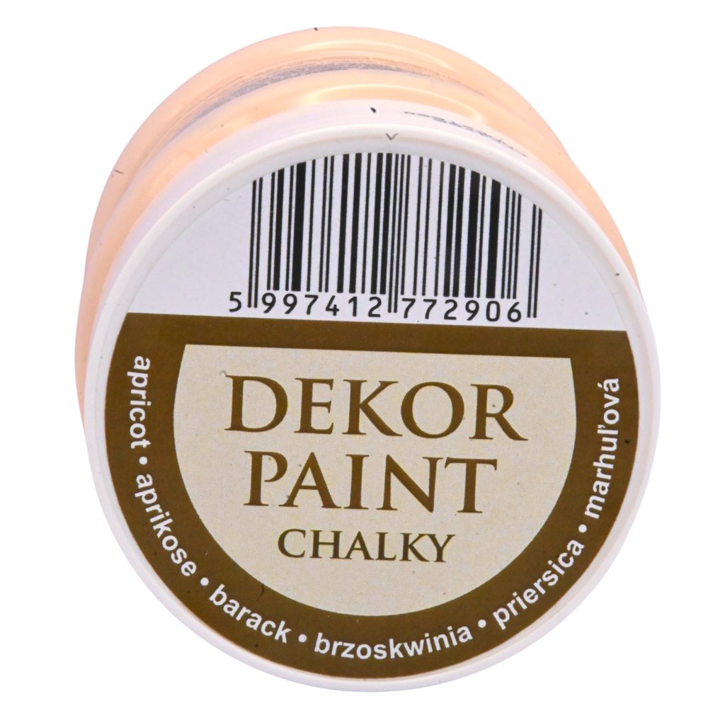 Pentart Dekor Paint Chalky - Apricot - 230ml - Rustic River Home