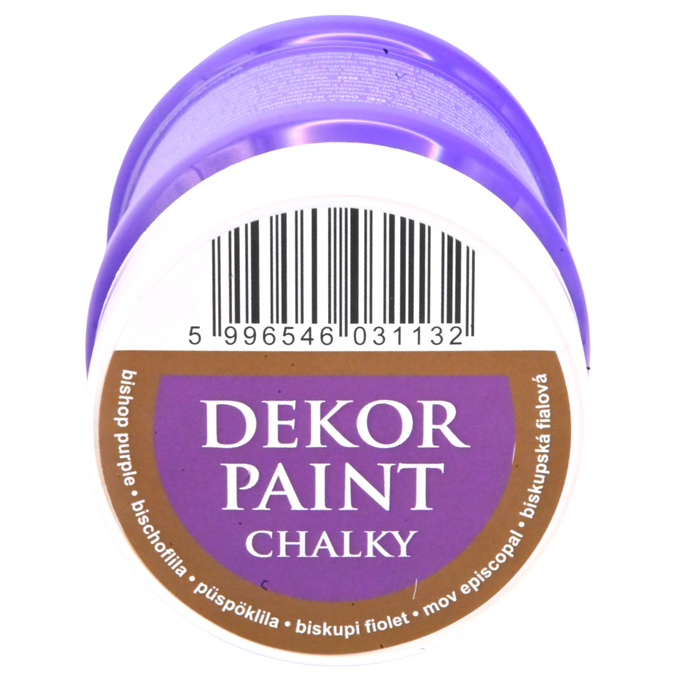 Pentart Dekor Paint Chalky - Bishop Purple - 230ml - Rustic River Home