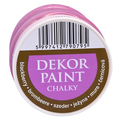 Pentart Dekor Paint Chalky - Blackberry - 230ml - Rustic River Home