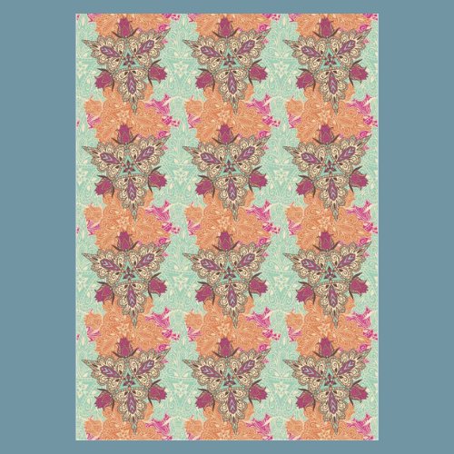 Belles and Whistles - Native Rose - A1 Rice Decoupage Paper - Rustic River Home