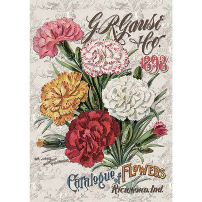 Decoupage Queen - Carnation Catalog Decoupage Paper - Rustic River Home