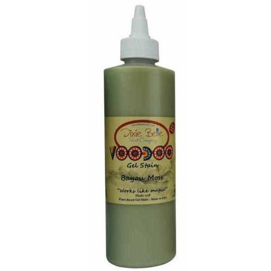 Dixie Belle Voodoo Gel Stain - Bayou Moss (Earthy Green) - 236ml (8oz) - Rustic River Home